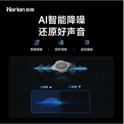 北京新创嘉意网络科技有限公司- 皓丽视频会议全向麦克风免驱动无线连接 